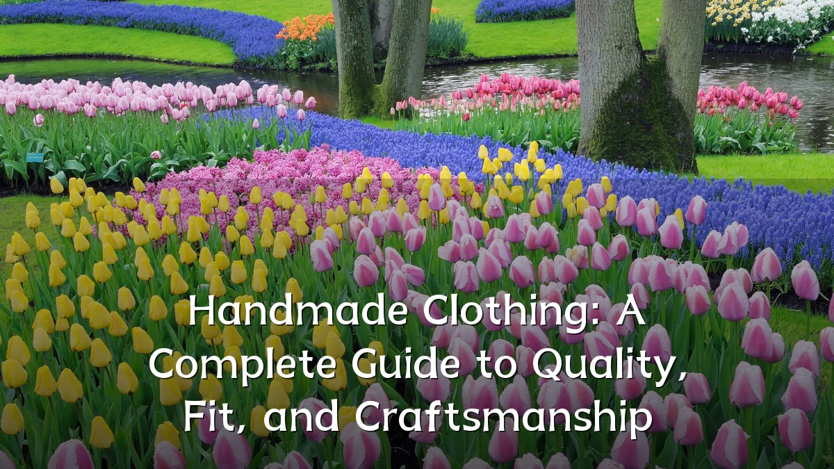 Handmade Clothing: A Complete Guide to Quality, Fit, and Craftsmanship
