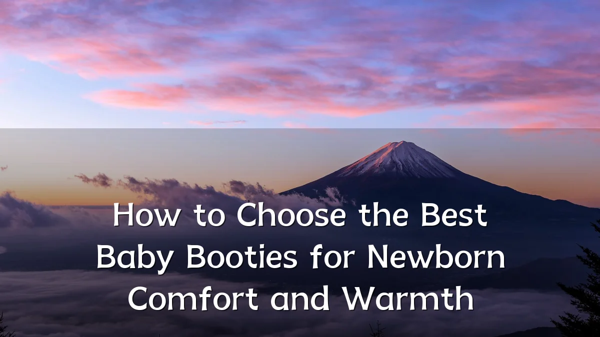 How to Choose the Best Baby Booties for Newborn Comfort and Warmth