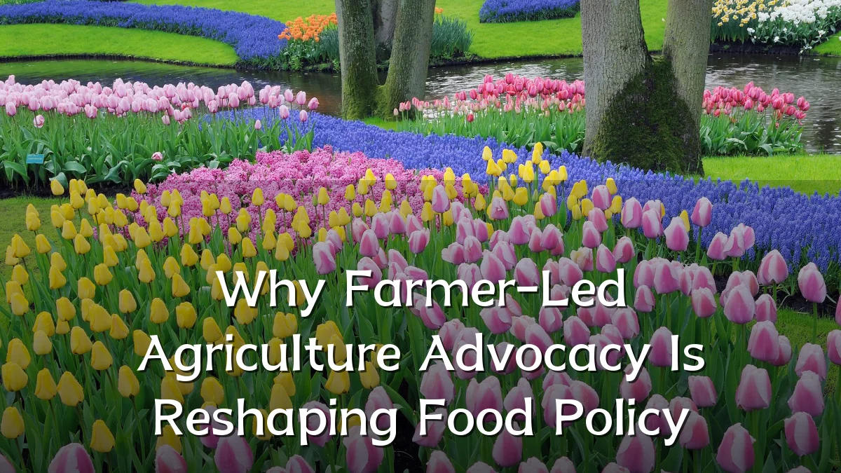 Why Farmer-Led Agriculture Advocacy Is Reshaping Food Policy